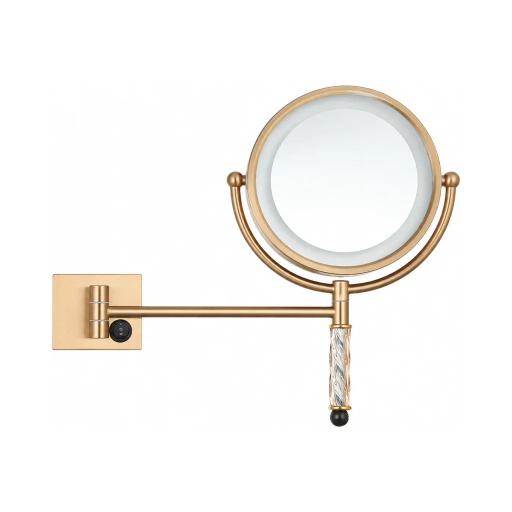 Golden Huji LED Wall Mounted Mirror