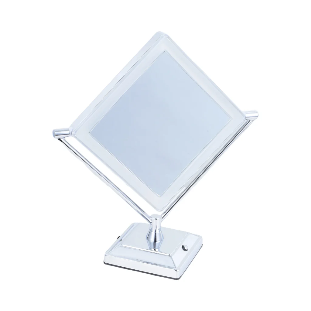Clear Shadow LED Tabletop Mirror