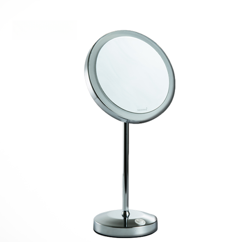 Silver Swan LED Tabletop Mirror