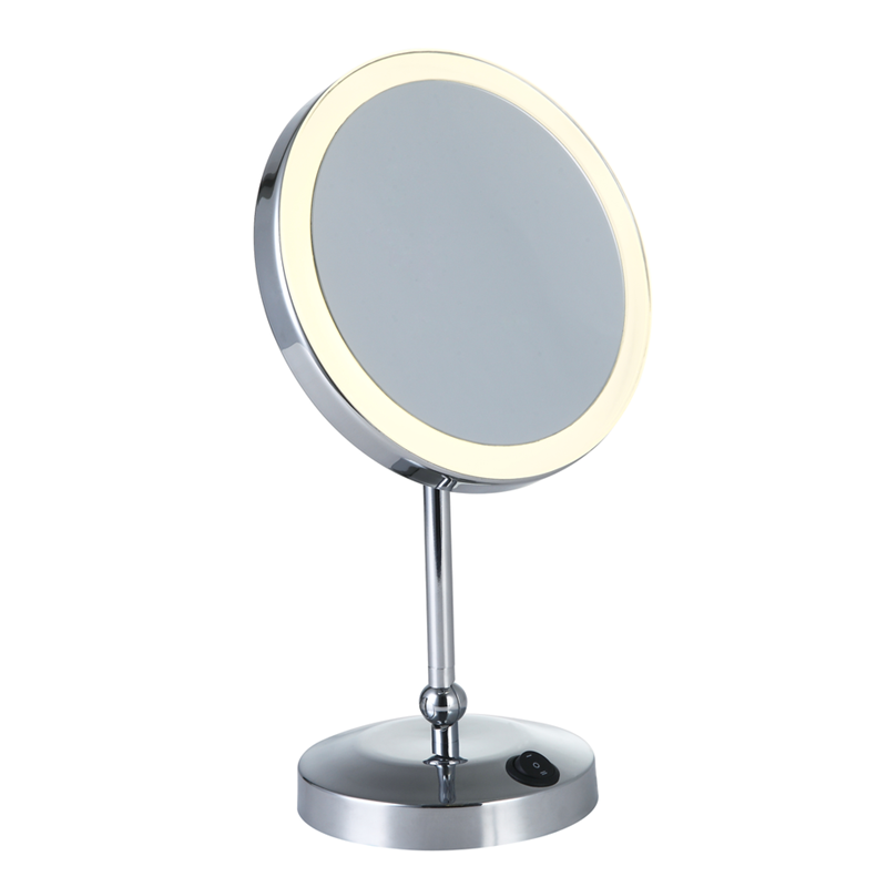 Spiral Butterfly LED Tabletop Mirror